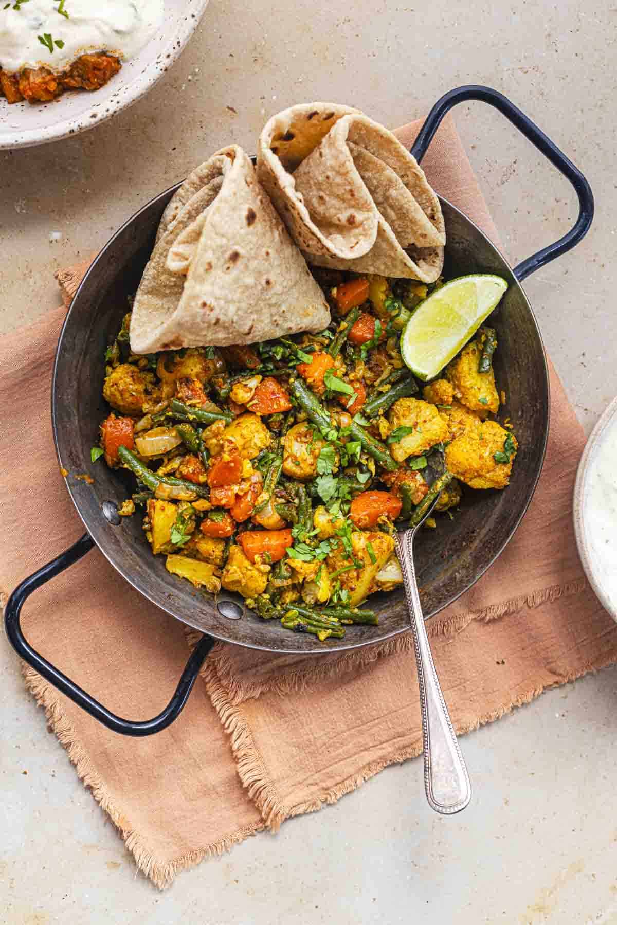 mixed veg sabzi 3